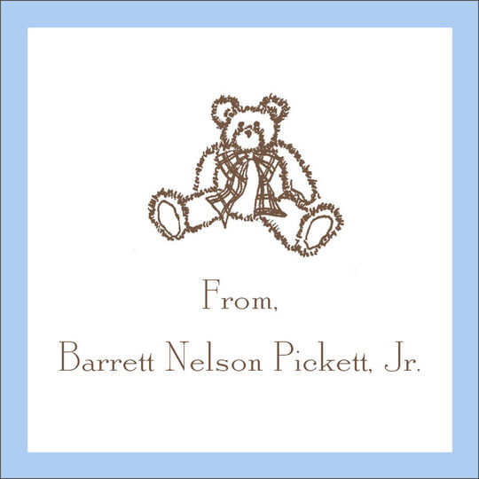 Steiff Bear Gift Stickers